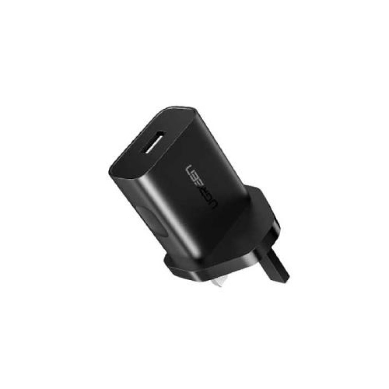 Ugreen wall charger 18w fast usb charger 3.0 Black