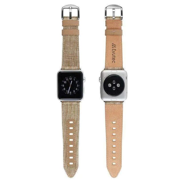 حزام Evutec Northill لـ Apple Watch مقاس 44mm - Tweed Tan