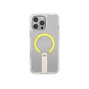 كفر SkinArma Helix مع ستاند دوّار 360 و MagSafe لـ iPhone 16 Pro - شفاف