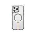 كفر SkinArma Helix مع ستاند دوّار 360 و MagSafe لـ iPhone 16 Pro - تيتانيوم