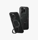 Uniq Swivix MagSafe case with 360 Rotation Kickstand for iPhone 16 Pro – Carbon Black