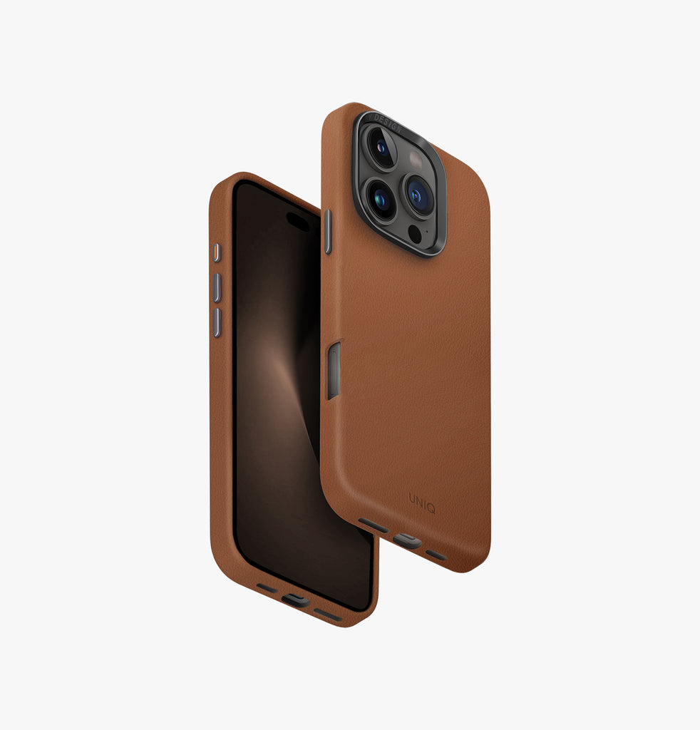 Uniq Hybrid Lyden Magsafe Case For Iphone 16 Pro - Caramel
