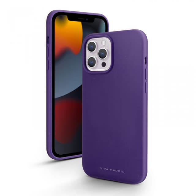 Viva Madrid Ferro Liquid Silicone Back Case For iPhone 13 Pro (6.1") - Violet [ VIVA-IP13P-FERPUR ]