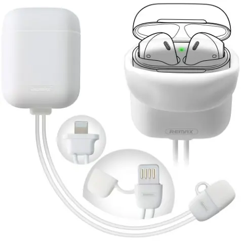كفر سماعات Remax RC-A6 لـ AirPods/AirPlus