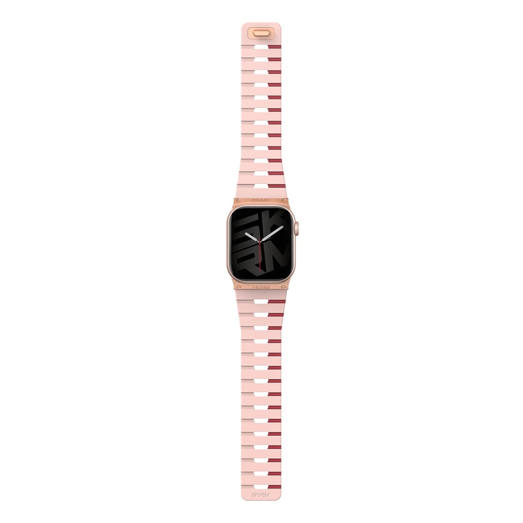 سير مغناطيسي SKINARMA Gemini لـ Apple Watch مقاس 40/41/42 ملم - وردي بنفسجي