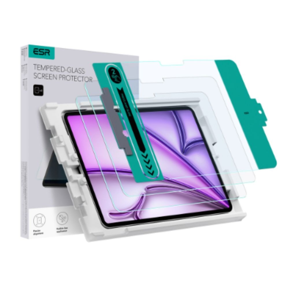 حماية شاشة زجاج ESR لـ iPad Air 13" 2024 / 2025 (حبة وحدة)