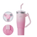Brave Rotating Handle 24H Cold & 12H Hot Retention Leak-Proof 1200mL Pink