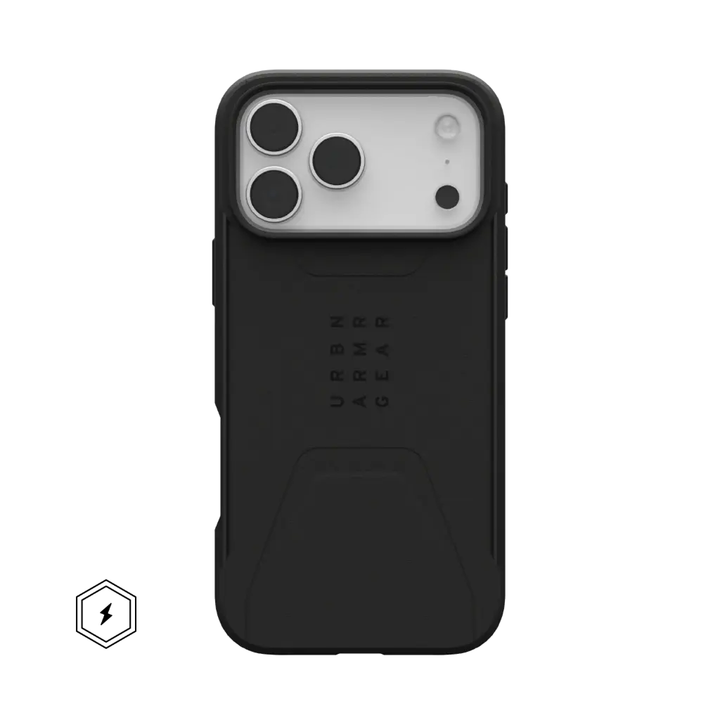 UAG iPhone 17 Pro Max Civilian Magsafe Case Black