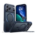 ESR iPhone 18 Pro Max / 17 Pro Max HaloLock Classic Hybrid Case with Stash Stand (Camera Control Button) blue