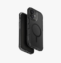 كفر UNIQ Hybrid Combat MagSafe لـ iPhone 17 - أسود كربوني