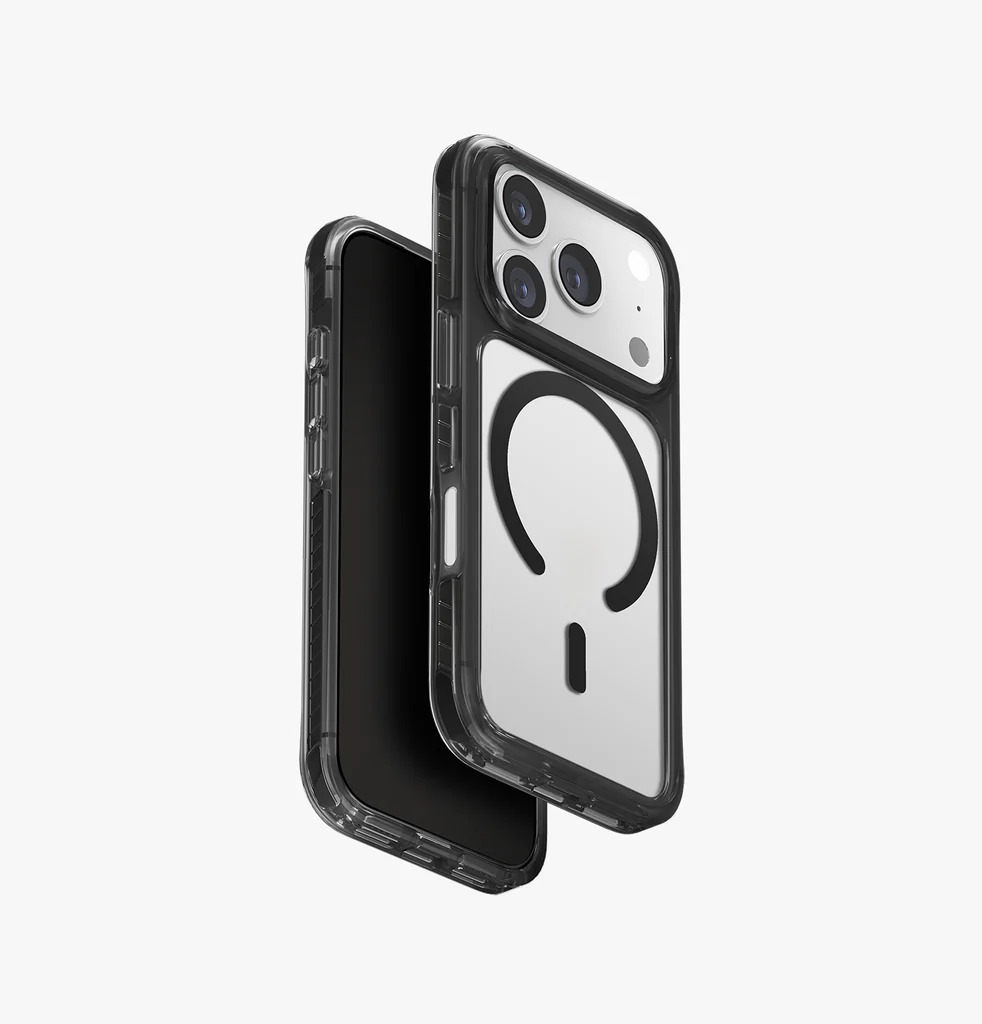 Uniq Hybrid Combat MagSafe Case for iPhone 17 Pro - Carbon Black