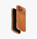 Uniq Hybrid Combat Magsafe Case for iPhone 17 Pro Max - Volt Orange