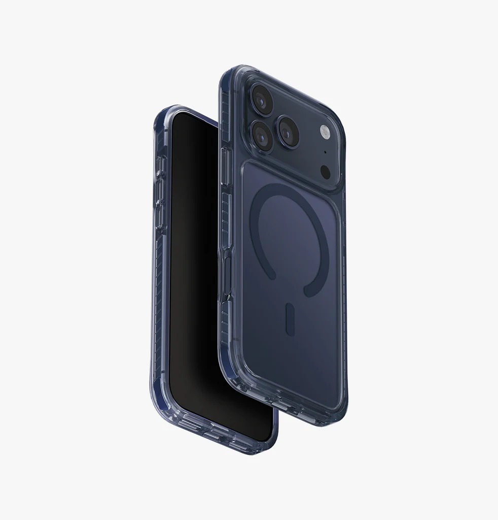 Uniq Hybrid Combat Magsafe Case for iPhone 17 Pro Max - Navy Blue