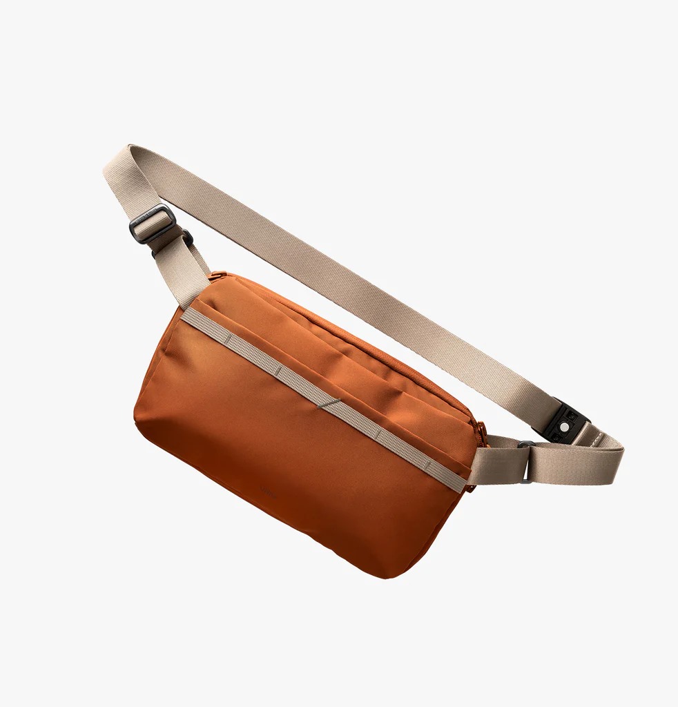 Uniq Denver CrossBody Bag 5L - Burnt	Orange