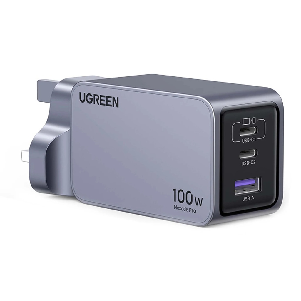UGREEN Nexode Pro 100W 3-Port GaN Fast Charger Set UK25875