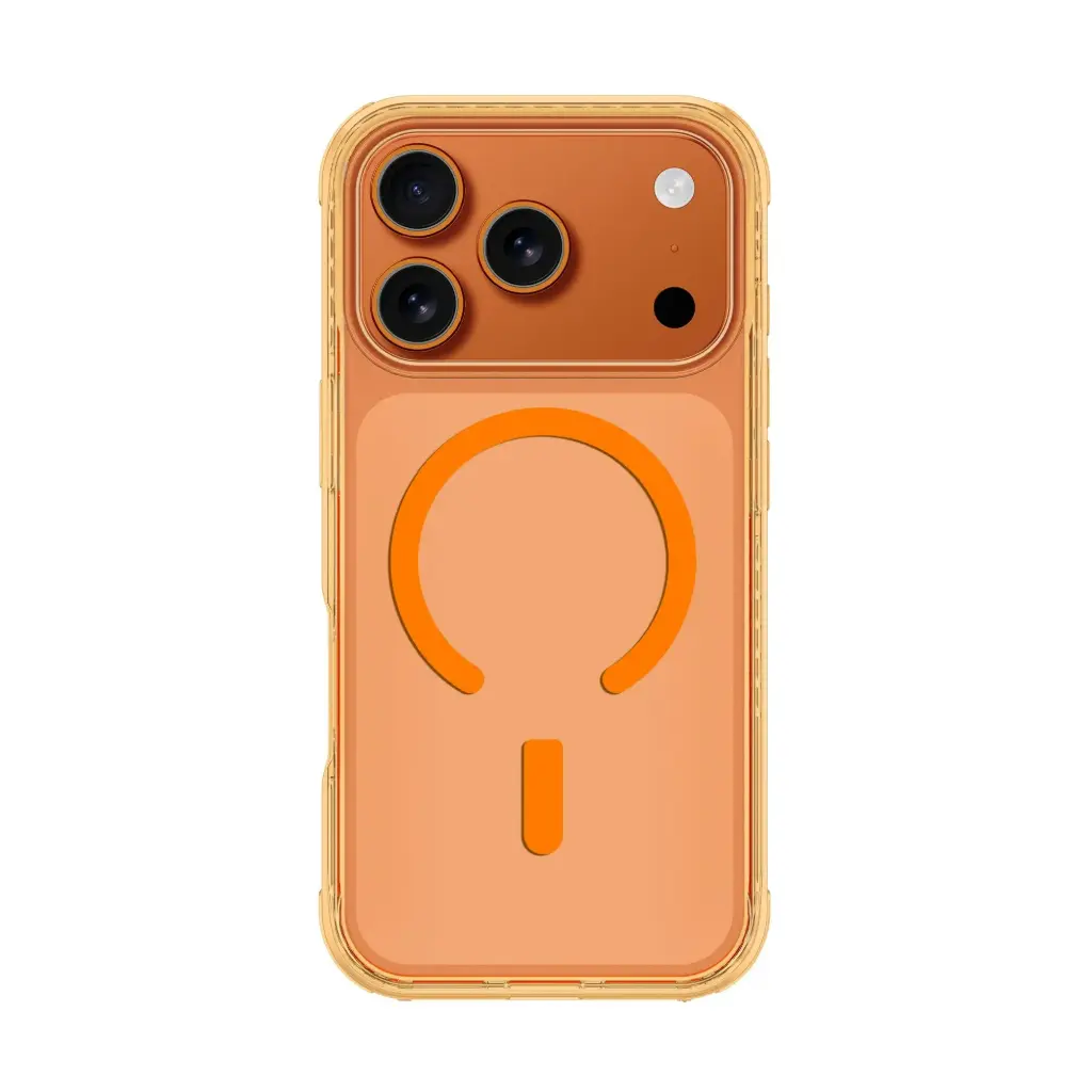 AMAZINGTHING TITAN PRO MAGSAFE DROP PROOF CASE FOR IPHONE 17 PRO 6.3 (Color: ORANGE)