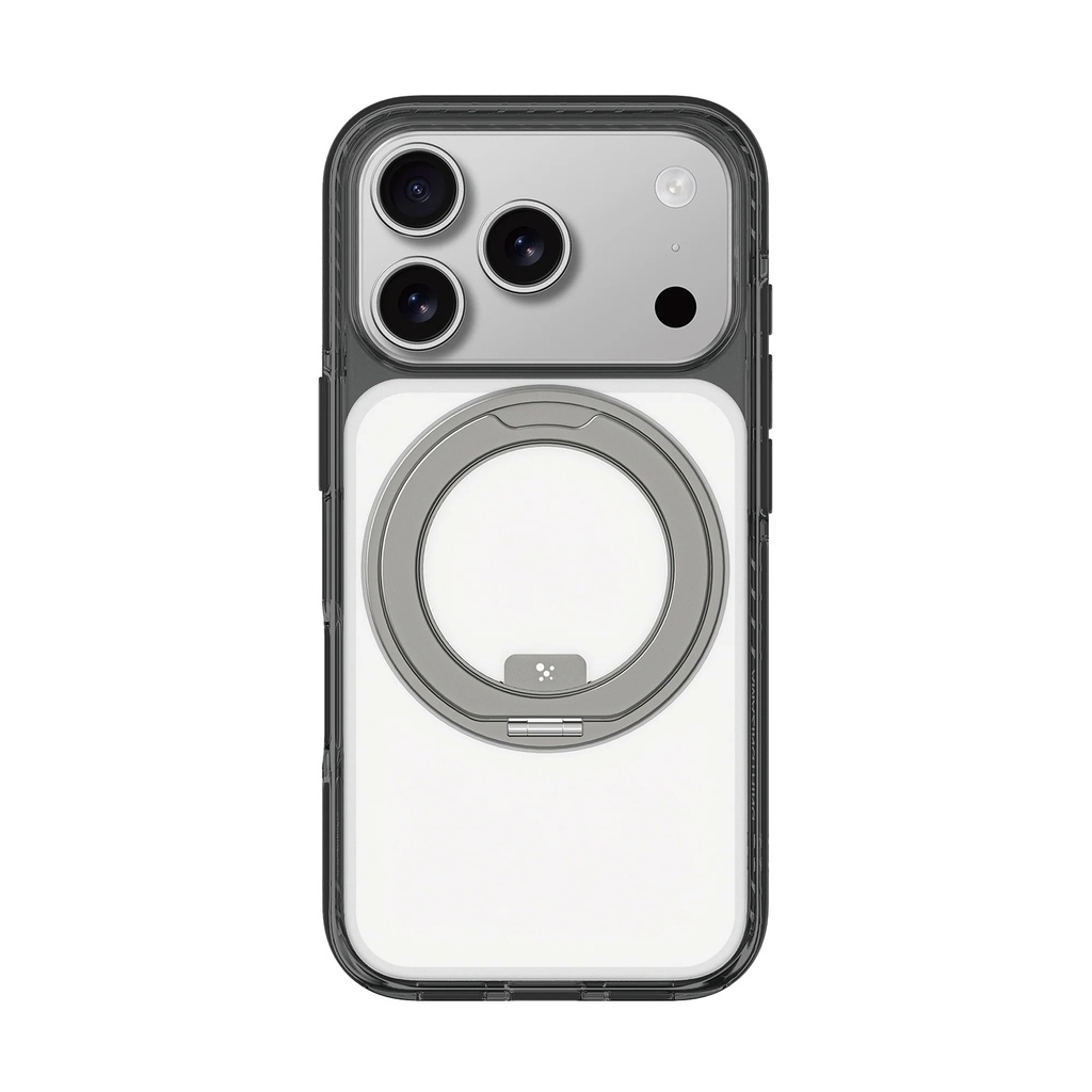AMAZINGTHING TITAN PRO MAGSPIN DROP PROOF CASE FOR IPHONE 17 PRO 6.3 (Color: BLACK