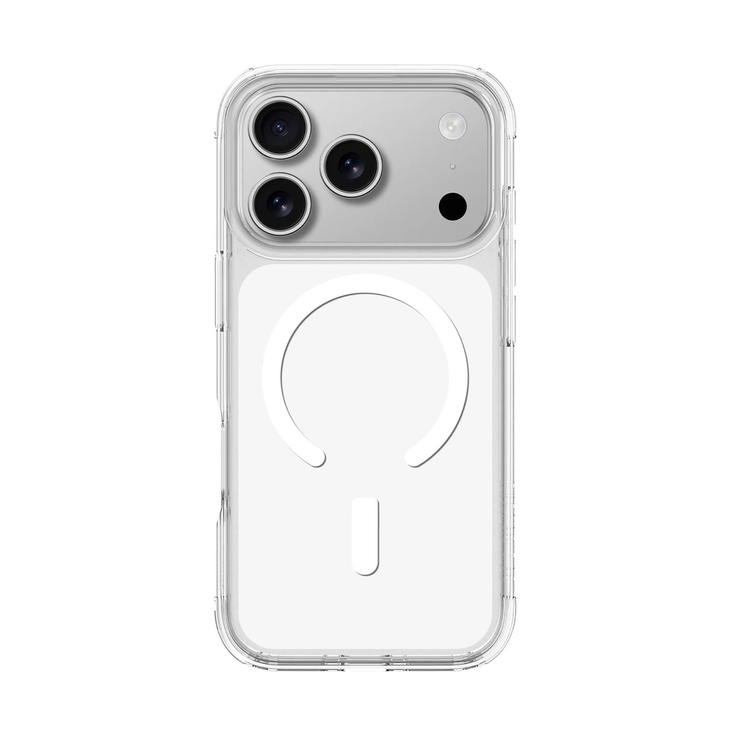 AMAZINGTHING MINIMAL MAGSAFE DROP PROOF CASE FOR IPHONE 17 PRO MAX 6.9 (Color: CLEAR)