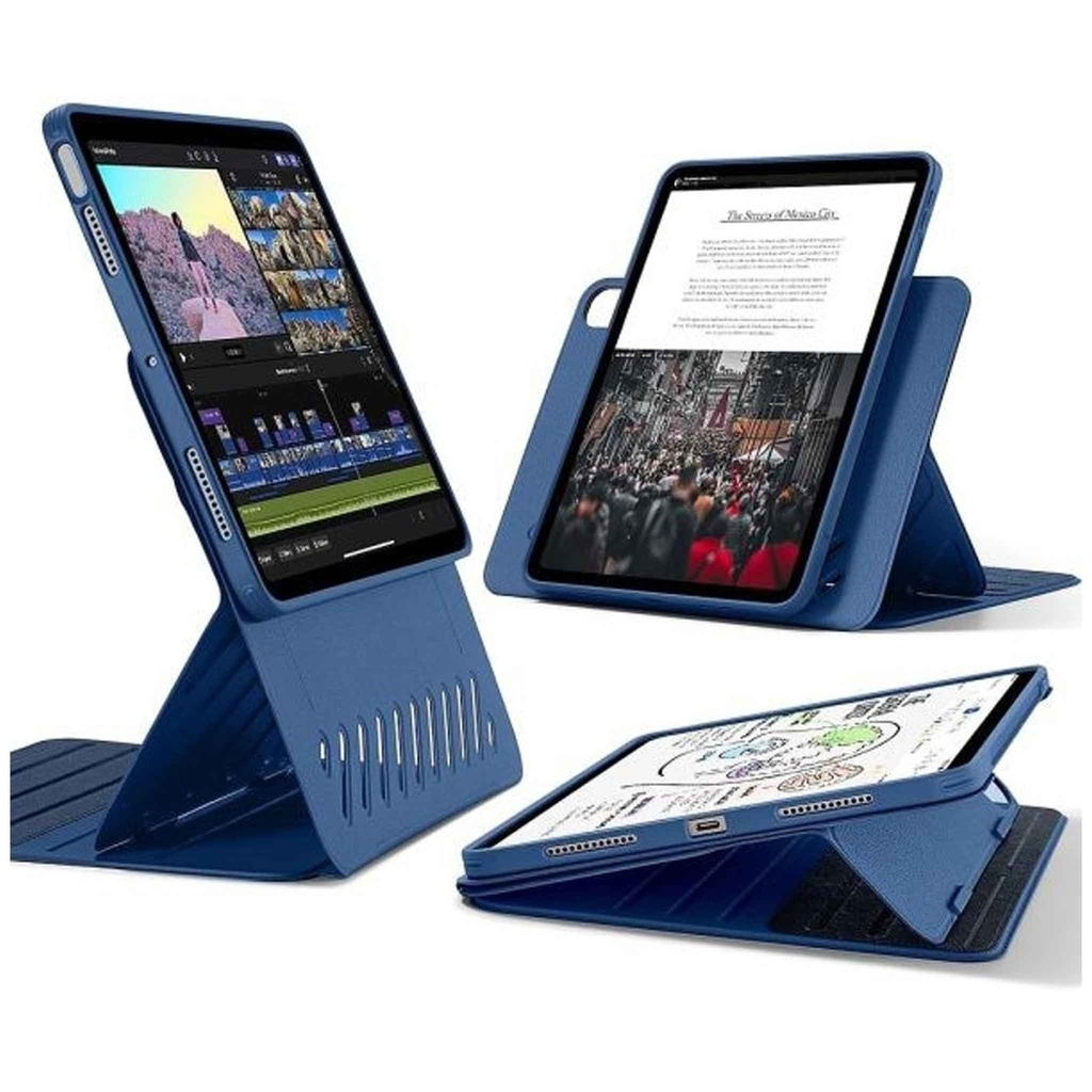 كفر ESR Shift Magnetic لـ iPad Air 13" 2024 (M2) / 2025 (M3) أزرق
