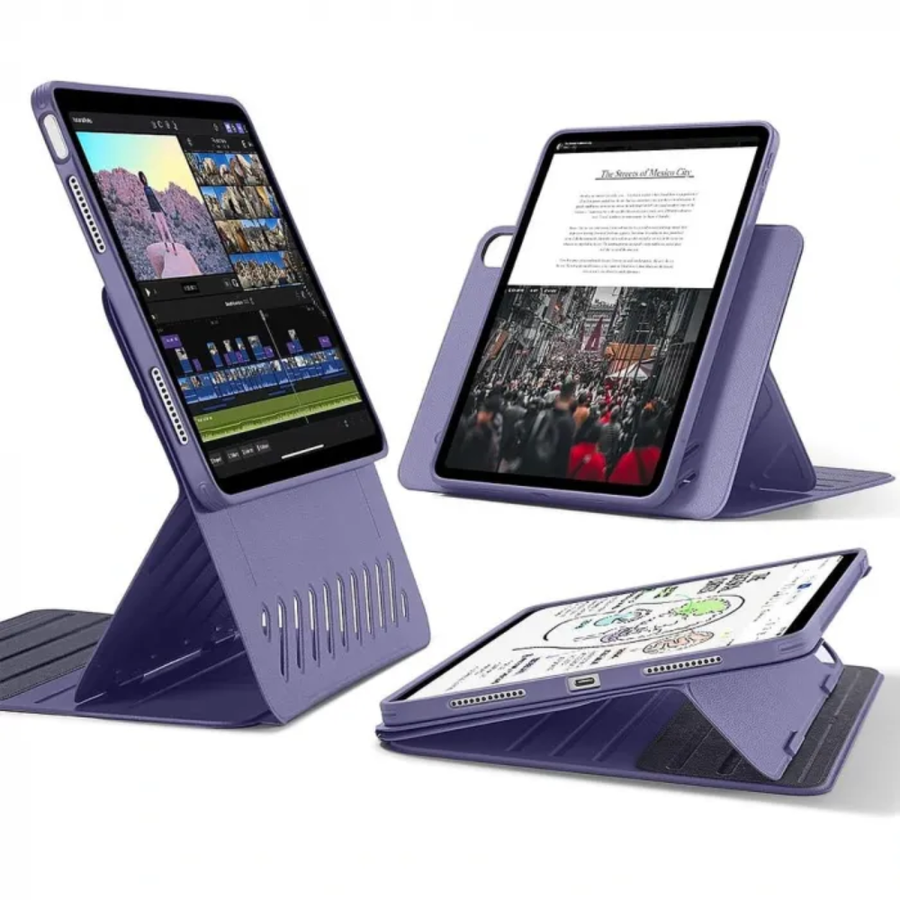 كفر ESR Shift Magnetic لـ iPad Air 13" 2024 (M2) / 2025 (M3) بنفسجي