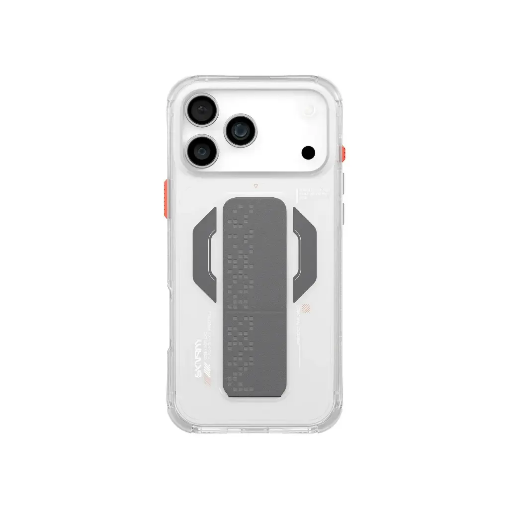 Skinarma Iphone 17 Pro Max (2025) 6.9 Haxa (Mag-charge + Grip-stand) - Clear