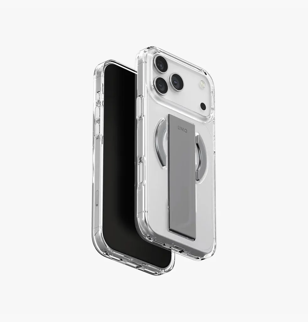 Uniq Hybrid Heldro Air Magsafe Case for iPhone 17 Pro Max - Lucent Clear