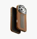 Uniq Hybrid Heldro Pro MagSafe Case for iPhone 17 Pro Max - Caramel