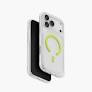 Uniq Hybrid Combat Active MagSafe Case for iPhone 17 Pro Max - Frost Clear / Lume Light