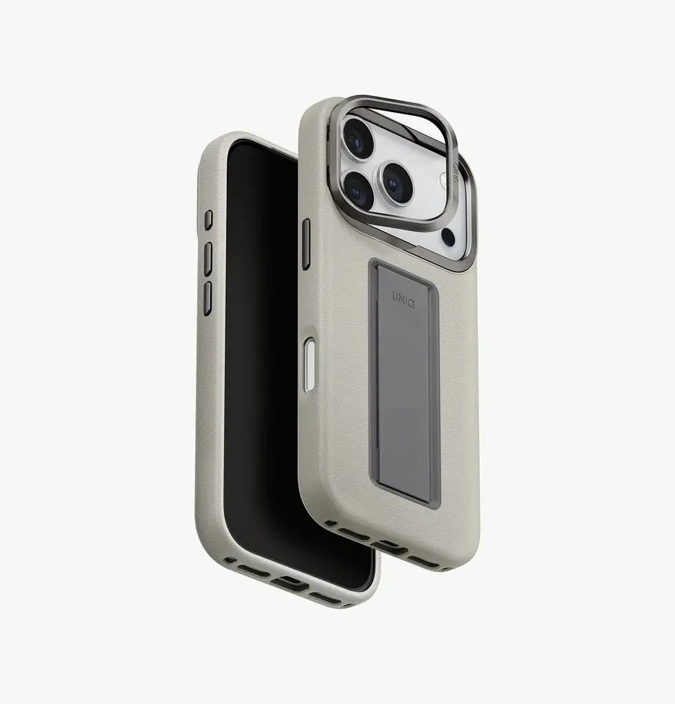 كفر UNIQ Hybrid Heldro Pro MagSafe لـ iPhone 17 Pro - طيني