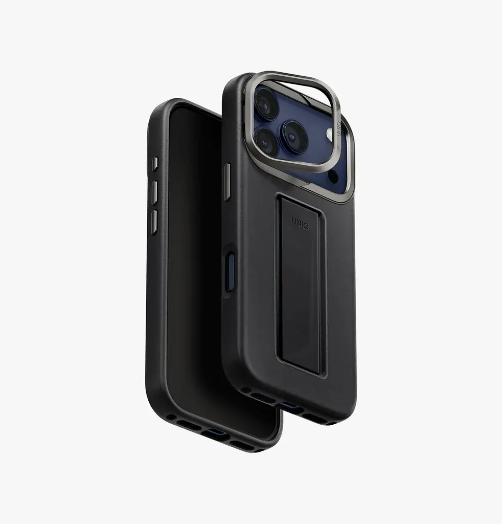 Uniq Hybrid Heldro Pro MagSafe Case for iPhone 17 Pro - Dallas Black