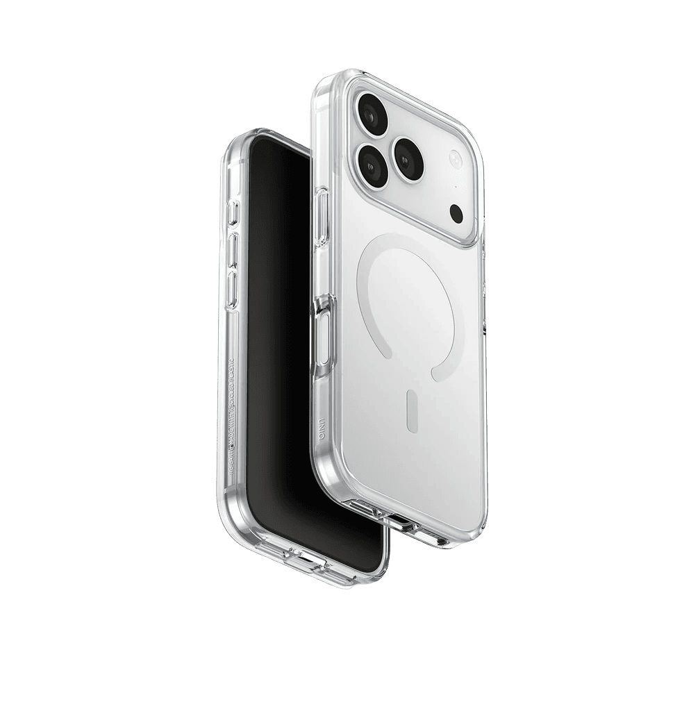كفر UNIQ Hybrid Clario MagSafe لـ iPhone 17 Pro - شفاف