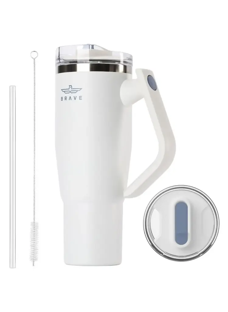 كوب حراري للسفر Tempguard سعة 950 مل BT-04WH
