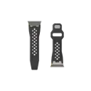 UAG Apple Watch 49/45/44/42 Monarch Strap (Black/Titanium)