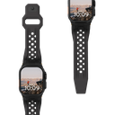 UAG Apple Watch 49/45/44/42 Monarch Strap (Black/Black)