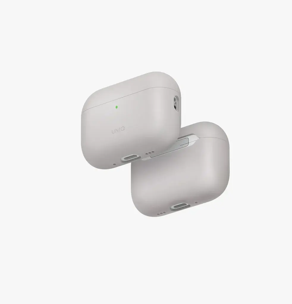 كفر UNIQ Hybrid Lino لـ AirPods Pro 3 - بيج عاجي