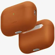 Uniq Hybrid Lino Case for Airpods Pro 3 -Sunset Orange