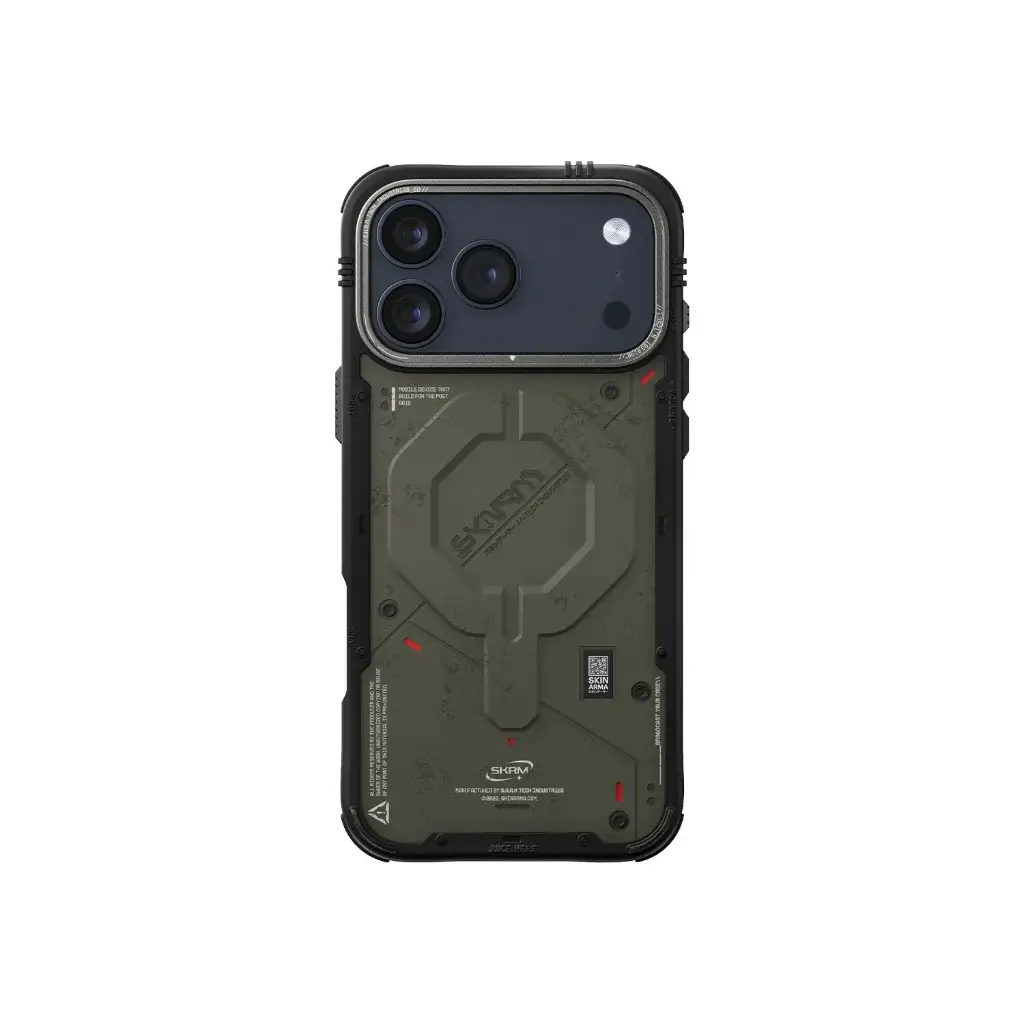 كفر Skinarma Vigor MagSafe لـ iPhone 17 Pro - أخضر غامق