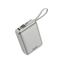 باور بانك 3 في 1 Bazic GoPower Fusion Mini 20K بسعة 20000 مللي أمبير مع كيبل USB-C و Lightning