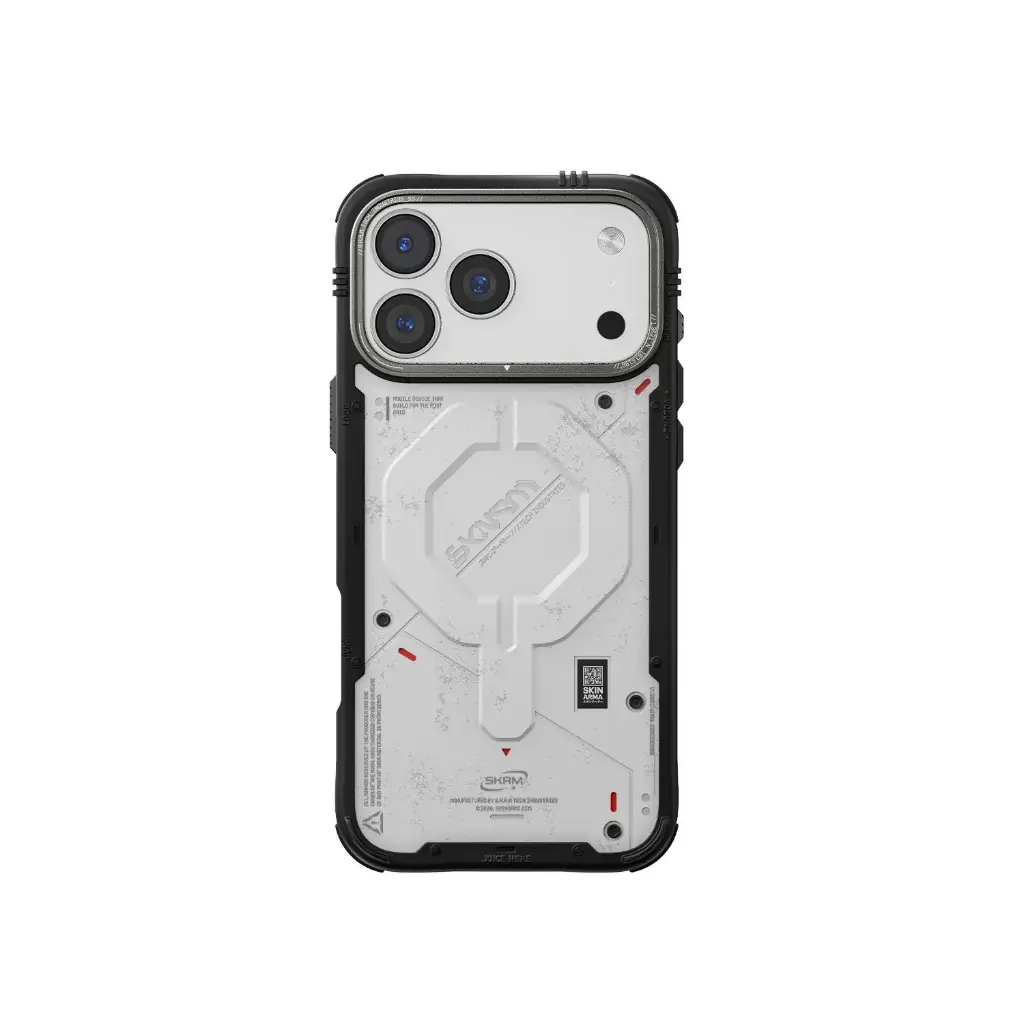 كفر Skinarma Vigor MagSafe لـ iPhone 17 Pro Max - رمادي ضبابي