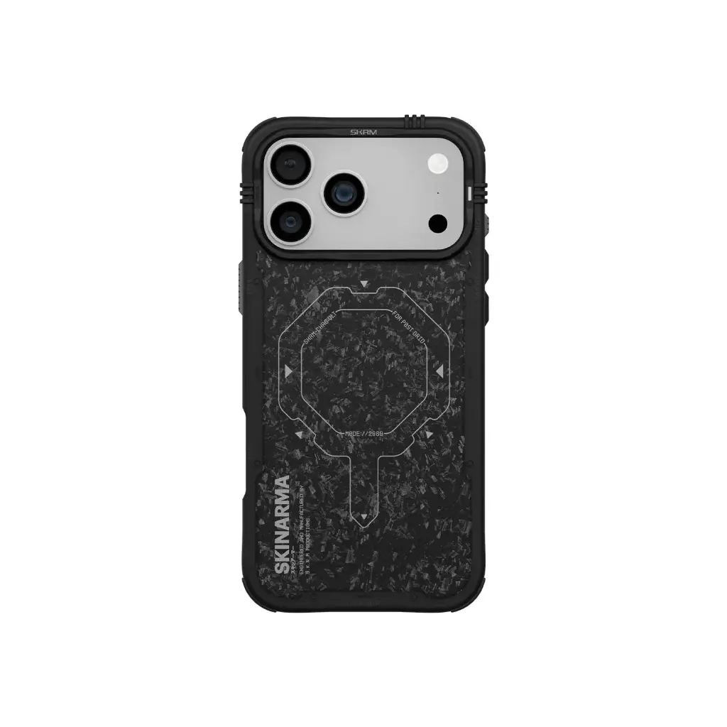 SkinArma Vektor MagSafe Case for iPhone 17 Pro - Onyx