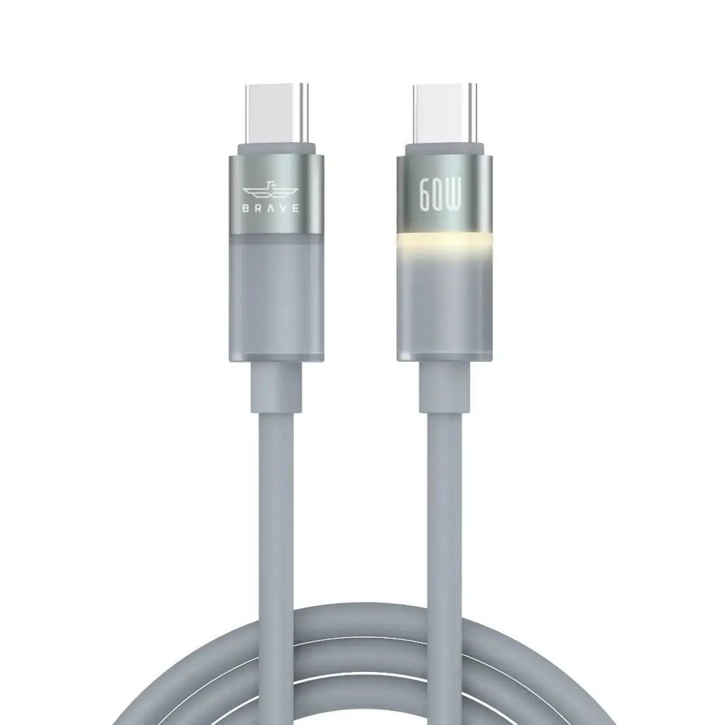 BRAVE FlexCharge Pro 60W Type-C fast charging and data cable BDC-51