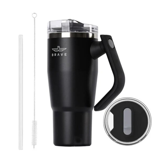 Brave Temp Guard Vacuum Insulated Travel Mug 1200ml - Black