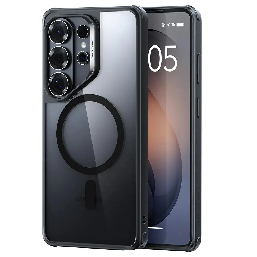 ESR Galaxy S26 Ultra Classic Hybrid Case (Clear Black)
