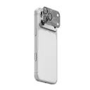 SKINARMA IPHONE 17 PRO FULL ALUMINIUM CAMERA LENS PROTECTOR SONIX SILVER