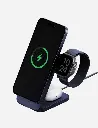  Energea MagTrio2 3 in 1 Foldable Magnetic Fast Wireless Charger - Gunmetal