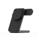  Energea MagTrio Plus 3 in 1 Foldable Magnetic Fast Wireless Charger - Gunmetal