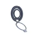 Drip Dual-Sided Magnetic Silicone Ring Aluminum Alloy Phone Stand Deep Blue
