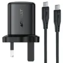 AceFast PD45W GaN USB-C Fast Charger black (UK) 