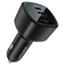 AceFast 200W(2USB-C+USBA)fast car charger