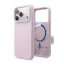 Elago iPhone 18 Pro/17 Pro Magnetic Silicone Case (Camera Control Key Included) (Light Lilac)
